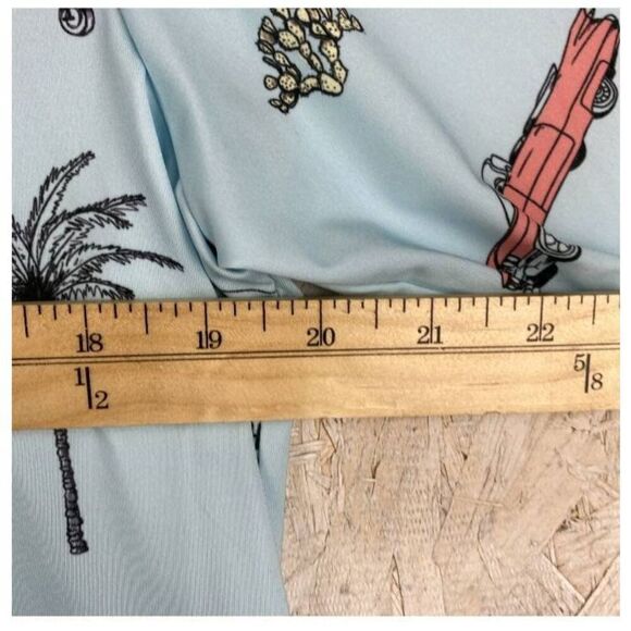 Men's medium bad birdie retro golf Starburst classic car flamingo - Picture 6 of 8